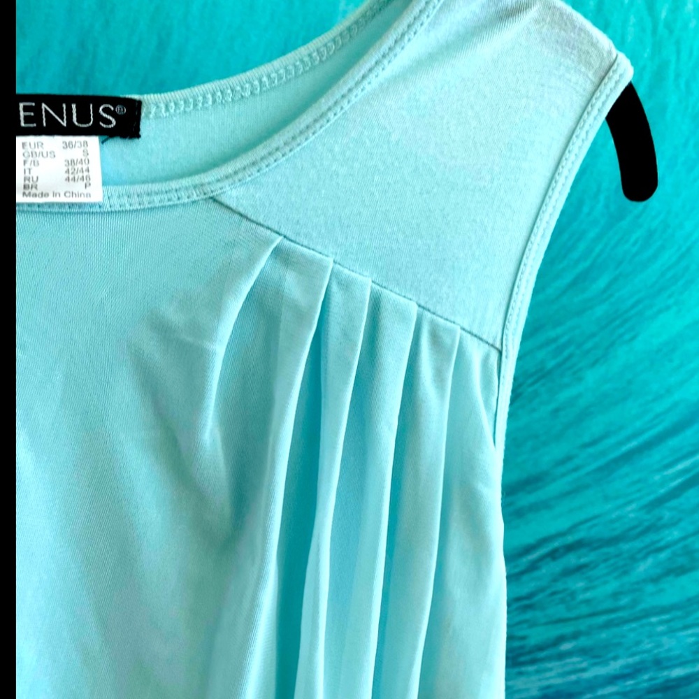 Mint green VENUS tank